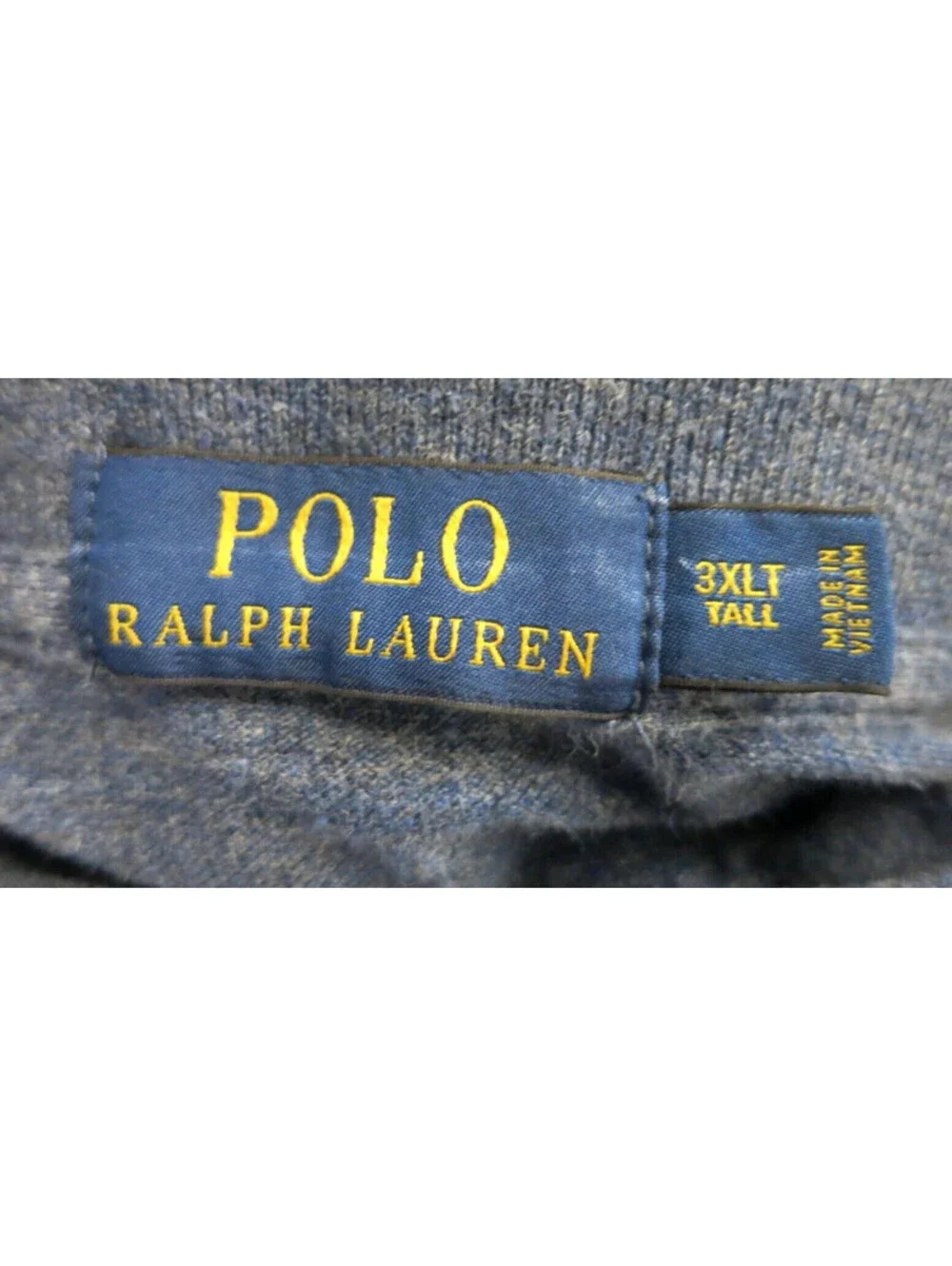Polo Ralph Lauren Men's 3XLT Blue Polo Red Pony Logo Short Sleeve Shirt